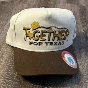 Sendero Together For Texas Two-Tone Hat - Brown/Cream